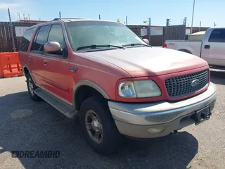 2001 Ford Expedition Eddie Bauer with VIN 1FMPU18LX1LA91135, listed as a IAAI auction lot 42737489 with 123,360 mi miles and . Bid and sale history available at DreamBid. Image 6.