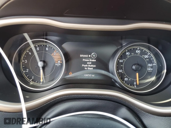 2016 Jeep Cherokee Limited z VIN 1C4PJMDS8GW344553, wystawiony jako Copart lot #61094245 z przebiegiem 108 737 mil mil oraz Czysty tytuł • Clean title. Historia ofert i sprzedaży dostępna na DreamBid. Obrazek 9.