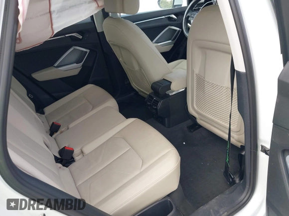 2022 Audi Q3 S line Premium Plus with VIN WA1EECF32N1065423, listed as a IAAI auction lot 42081354 with 27,071 mi miles and . Bid and sale history available at DreamBid. Image 8.
