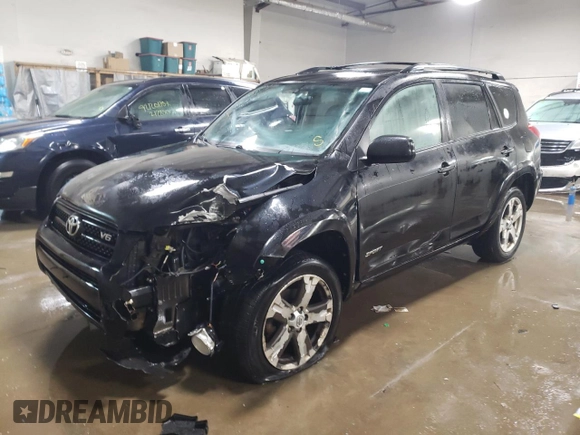 2006 Toyota RAV4 Sport with VIN JTMZK32V265001996, listed as a Copart auction lot 41968485 with 123,572 mi miles and Salvage Title. Bid and sale history available at carsss.com. Image 1.