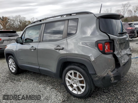 2020 Jeep Renegade Sport with VIN ZACNJAAB0LPL13344, listed as a Copart auction lot 49904585 with 53,663 mi miles and Salvage Title. Bid and sale history available at carsss.com. Image 2.