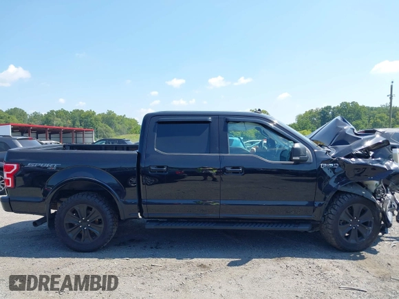2019 Ford F-150 XL with VIN 1FTEW1EP3KFD04455, listed as a IAAI auction lot 40156913 with 94,918 mi miles. Bid and sale history available at carsss.com. Image 13.