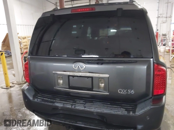 2004 Infiniti QX56 with VIN 5N3AA08C14N812225, listed as a IAAI auction lot 41496326 with 213,916 mi miles. Bid and sale history available at carsss.com. Image 17.