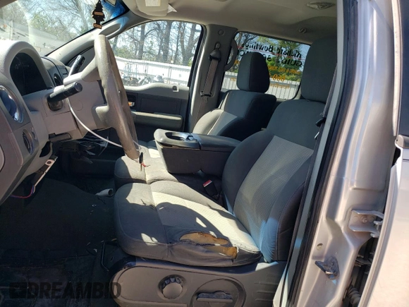 2008 Ford F-150 XL with VIN 1FTRW14W28KB17623, listed as a Copart auction lot 52958655 with 267,463 mi miles and Salvage title. Bid and sale history available at DreamBid. Image 7.