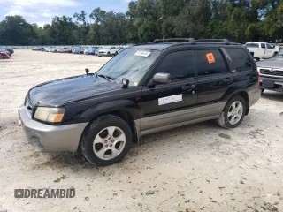 2003 Subaru Forester XS with VIN JF1SG65683H708738, listed as a Copart auction lot 74134674 with 0 mi miles and Salvage Title. Bid and sale history available at carsss.com. Image 1.