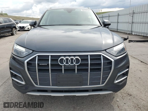 2021 Audi Q5 Premium Plus z VIN WA1BAAFY9M2068049, wystawiony jako Copart lot #56390505 z przebiegiem 53 960 mil mil oraz Szkoda całkowita • Salvage title. Historia ofert i sprzedaży dostępna na DreamBid. Obrazek 5.