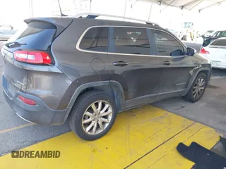 2017 Jeep Cherokee Limited with VIN 1C4PJLDB6HW522505, listed as a IAAI auction lot 41964106 with 109,032 mi miles and . Bid and sale history available at DreamBid. Image 4.