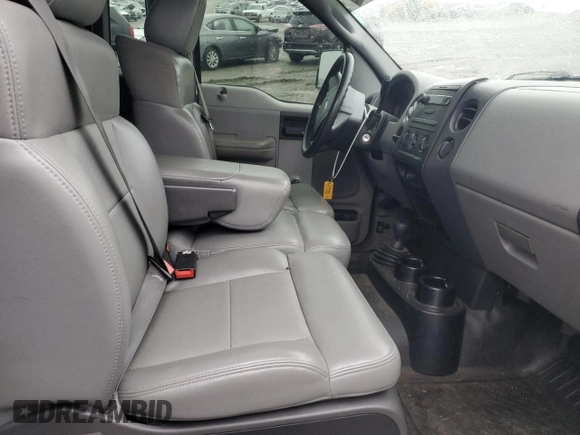 2005 Ford F-150 XL with VIN 1FTRF14W65NB44382, listed as a Copart auction lot 42992825 with 203,839 mi miles and Salvage Title. Bid and sale history available at carsss.com. Image 11.