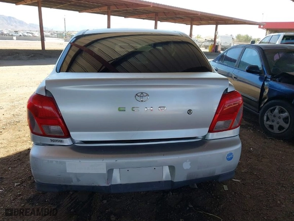 2000 Toyota ECHO with VIN JTDAT1230Y5011667, listed as a IAAI auction lot 41841839 with 150,270 mi miles. Bid and sale history available at carsss.com. Image 16.