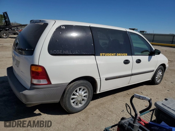 2000 Ford Windstar LX z VIN 2FMZA5148YBA13068, wystawiony jako Copart lot #73173764 z przebiegiem 159 782 mil mil oraz Szkoda całkowita • Salvage title. Historia ofert i sprzedaży dostępna na DreamBid. Obrazek 3.