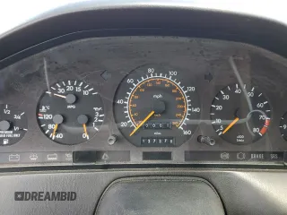 1990 Mercedes-Benz 300 with VIN WDBFA61E7LF005166, listed as a Copart auction lot 54270635 with 137,378 mi miles and Clean Title. Bid and sale history available at DreamBid. Image 9.