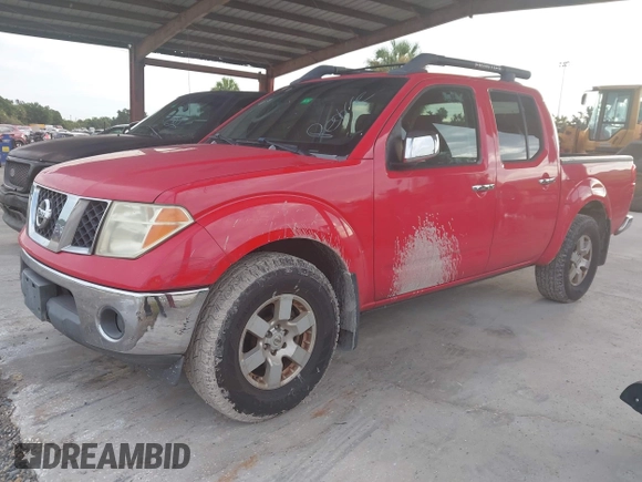 2005 Nissan Frontier SE with VIN 1N6AD07U95C463775, listed as a IAAI auction lot 42783610 with 196,085 mi miles and . Bid and sale history available at DreamBid. Image 2.