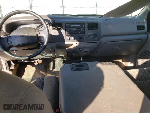 2001 Ford F-250 XL with VIN 1FTNX21L31EA53026, listed as a Copart auction lot 75316914 with 288,919 mi miles and Salvage title. Bid and sale history available at DreamBid. Image 8.
