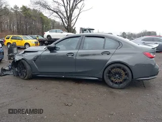 2023 BMW M3 Competition xDrive с VIN WBS43AY0XPFN86807, выставлен на аукционе IAAI как лот 41805104 с пробегом 28 773 миль миль и . История ставок и продаж доступна на DreamBid. Изображение 14.
