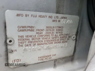 2006 Subaru Impreza i z VIN JF1GD67696H516681, wystawiony jako Copart lot #46947835 z przebiegiem 192 512 mil mil oraz Szkoda całkowita • Salvage title. Historia ofert i sprzedaży dostępna na DreamBid. Obrazek 12.