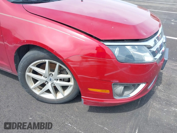 2010 Ford Fusion SEL with VIN 3FAHP0JA6AR231093, listed as a IAAI auction lot 42083182 with 280,939 mi miles. Bid and sale history available at carsss.com. Image 6.