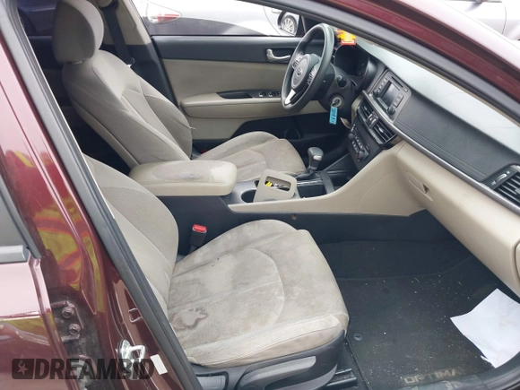 2017 Kia Optima LX with VIN 5XXGT4L37HG164861, listed as a IAAI auction lot 41624517 with 173,356 mi miles. Bid and sale history available at carsss.com. Image 5.