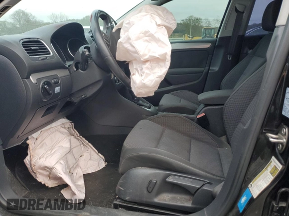 2014 Volkswagen Golf TDI w/Sunroof & Nav z VIN WVWDM7AJ8EW003755, wystawiony jako Copart lot #79718424 z przebiegiem 143 324 mil mil oraz Szkoda całkowita • Salvage title. Historia ofert i sprzedaży dostępna na DreamBid. Obrazek 7.