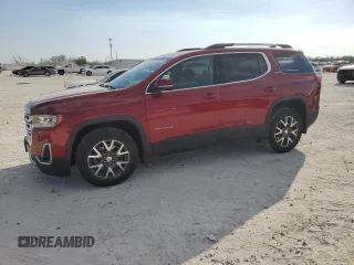 2021 GMC Acadia SLE with VIN 1GKKNRLS4MZ185512, listed as a Copart auction lot 44438985 with 39,688 mi miles and Salvage Title. Bid and sale history available at carsss.com. Image 1.