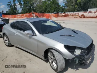 2013 Hyundai Genesis Coupe R-Spec with VIN KMHHU6KJ5DU091048, listed as a Copart auction lot 62120655 with 155,874 mi miles and Salvage title. Bid and sale history available at DreamBid. Image 4.
