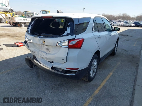 2019 Chevrolet Equinox LT with VIN 2GNAXKEV6K6125697, listed as a IAAI auction lot 41755390 with 73,234 mi miles. Bid and sale history available at carsss.com. Image 4.
