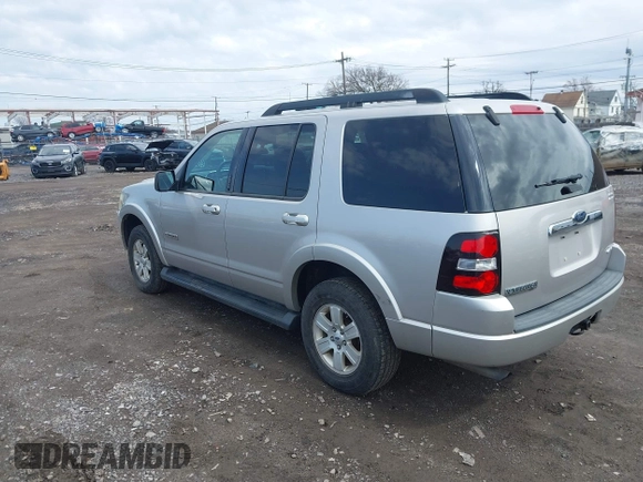 2008 Ford Explorer XLT with VIN 1FMEU73E38UA93462, listed as a IAAI auction lot 41938988 with 188,141 mi miles and . Bid and sale history available at DreamBid. Image 3.