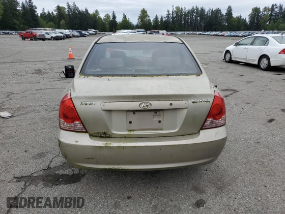 2005 Hyundai Elantra GLS z VIN KMHDN46D05U169323, wystawiony jako Copart lot #55138445 z przebiegiem 142 454 mil mil oraz Czysty tytuł • Clean title. Historia ofert i sprzedaży dostępna na DreamBid. Obrazek 6.