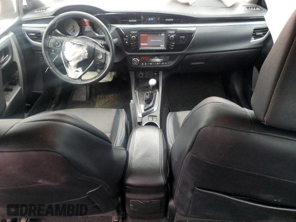 2016 Toyota Corolla L with VIN 5YFBURHE6GP553477, listed as a Copart auction lot 48916335 with 134,292 mi miles and Salvage Title. Bid and sale history available at DreamBid. Image 8.