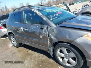 2007 Acura RDX Tech Pkg with VIN 5J8TB18577A022306, listed as a IAAI auction lot 41757944 with 257,203 mi miles. Bid and sale history available at carsss.com. Image 12.