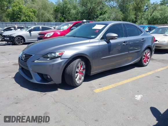 2014 Lexus IS 250 with VIN JTHCF1D24E5011721, listed as a IAAI auction lot 42374087 with 115,613 mi miles and . Bid and sale history available at DreamBid. Image 17.
