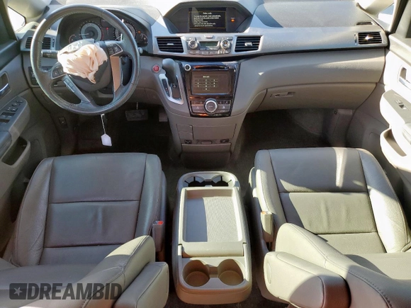 2016 Honda Odyssey EX-L with VIN 5FNRL5H64GB009932, listed as a Copart auction lot 50264285 with 76,436 mi miles and Clean Title. Bid and sale history available at DreamBid. Image 8.
