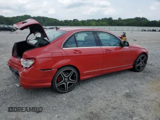 2008 Mercedes-Benz C 300 Sport with VIN WDDGF54X58F037691, listed as a Copart auction lot 58931555 with Not provided miles and Salvage title. Bid and sale history available at DreamBid. Image 3.