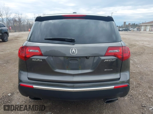 2011 Acura MDX with VIN 2HNYD2H26BH547873, listed as a IAAI auction lot 42061470 with 179,997 mi miles. Bid and sale history available at carsss.com. Image 16.