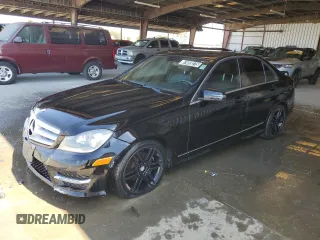 2012 Mercedes-Benz C 300 Sport with VIN WDDGF8BB2CR208333, listed as a Copart auction lot 61659275 with 165,639 mi miles and Clean title. Bid and sale history available at DreamBid. Image 1.