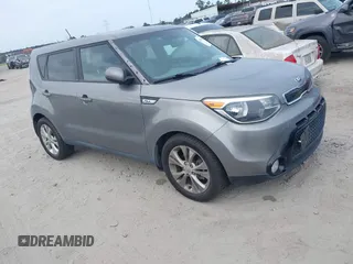 2016 Kia Soul + with VIN KNDJP3A52G7400770, listed as a IAAI auction lot 42105506 with 109,300 mi miles. Bid and sale history available at carsss.com. Image 1.