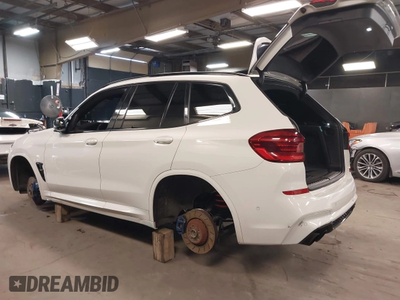 2020 BMW X3 M Competition with VIN 5YMTS0C06LLT10800, listed as a IAAI auction lot 42538560 with 86,670 mi miles and . Bid and sale history available at DreamBid. Image 3.