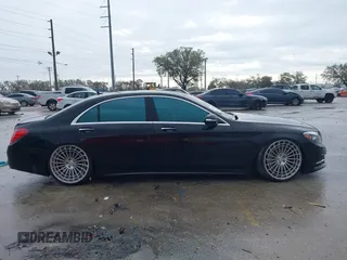 2015 Mercedes-Benz S-Class S 550 with VIN WDDUG8CB0FA162325, listed as a IAAI auction lot 41643485 with 114,766 mi miles. Bid and sale history available at carsss.com. Image 13.