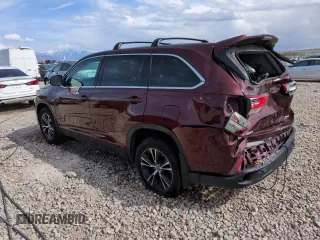 2019 Toyota Highlander LE with VIN 5TDBZRFH1KS957737, listed as a Copart auction lot 54058835 with 112,829 mi miles and Salvage title. Bid and sale history available at DreamBid. Image 2.