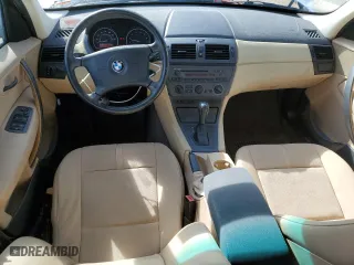 2004 BMW X3 2.5i with VIN WBXPA73454WC43170, listed as a Copart auction lot 52637305 with 98,819 mi miles and Salvage Title. Bid and sale history available at carsss.com. Image 8.