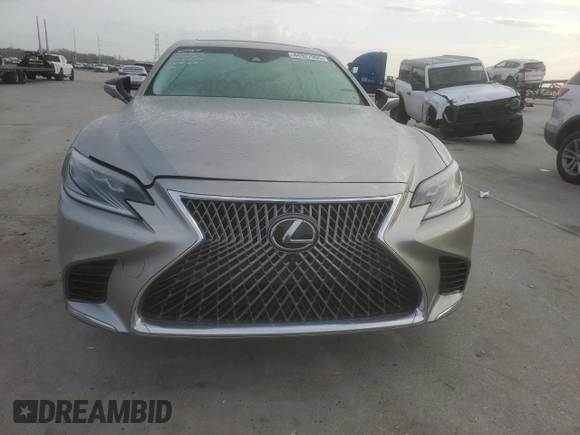 2018 Lexus LS 500 with VIN JTHB51FF3J5003831, listed as a Copart auction lot 44027965 with 74,113 mi miles and Salvage title. Bid and sale history available at DreamBid. Image 5.