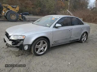 2005 Audi A4 2.0T with VIN WAUAF68E35A451475, listed as a Copart auction lot 78827694 with 243,856 mi miles and Salvage Title. Bid and sale history available at carsss.com. Image 1.