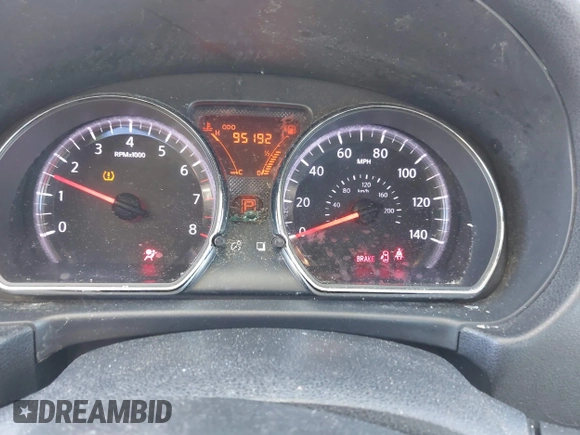 2014 Nissan Versa SV with VIN 3N1CN7AP4EL862427, listed as a IAAI auction lot 41435904 with 95,192 mi miles. Bid and sale history available at carsss.com. Image 7.