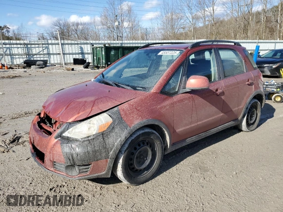2013 Suzuki SX4 Crossover with VIN JS2YB5A31D6101642, listed as a Copart auction lot 45537225 with 137,409 mi miles and Salvage Title. Bid and sale history available at carsss.com. Image 1.