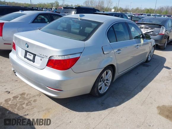 2010 BMW 5 Series 528i xDrive with VIN WBANV1C51AC159448, listed as a IAAI auction lot 42112878 with 154,710 mi miles and . Bid and sale history available at carsss.com. Image 4.