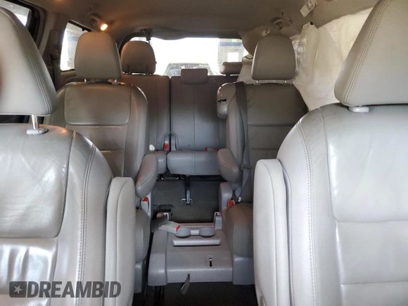 2015 Toyota Sienna XLE with VIN 5TDYK3DC9FS589378, listed as a Copart auction lot 54219075 with 117,766 mi miles and Salvage Title. Bid and sale history available at DreamBid. Image 10.