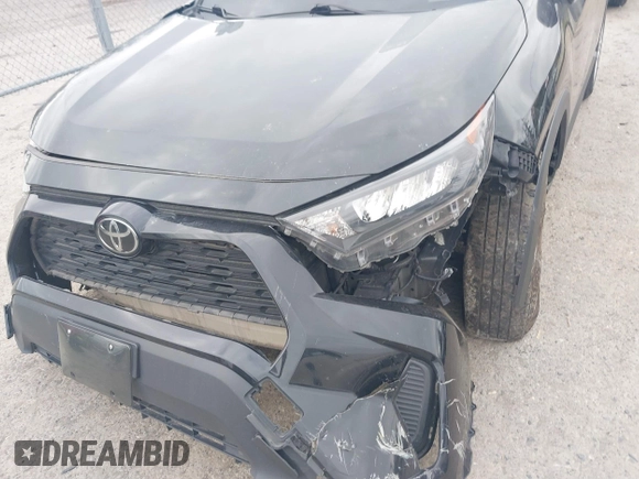 2019 Toyota RAV4 LE with VIN JTMF1RFV4KD030550, listed as a IAAI auction lot 40596628 with 92,318 mi miles and . Bid and sale history available at DreamBid. Image 16.