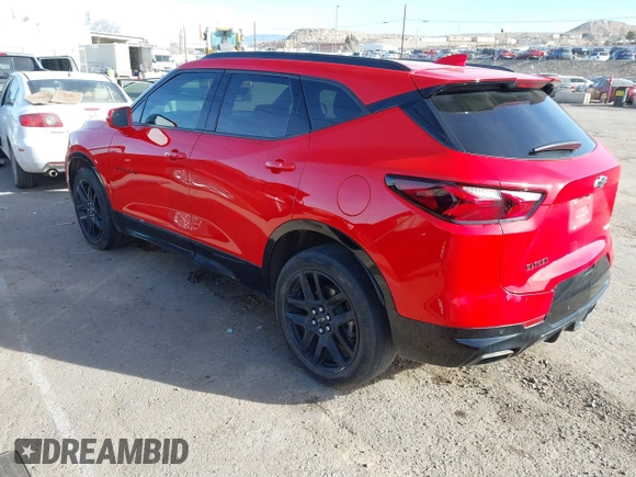 2020 Chevrolet Blazer RS с VIN 3GNKBERS0LS638001, выставлен на аукционе IAAI как лот 41058909 с пробегом 68 338 миль миль и . История ставок и продаж доступна на DreamBid. Изображение 3.
