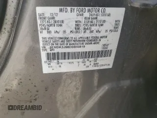 2013 Ford Edge SEL with VIN 2FMDK3J98DBB50819, listed as a Copart auction lot 48183895 with 168,396 mi miles and Salvage Title. Bid and sale history available at carsss.com. Image 14.