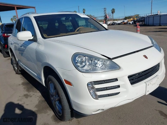 2008 Porsche Cayenne S with VIN WP1AB29P68LA34589, listed as a IAAI auction lot 41515250 with 107,930 mi miles. Bid and sale history available at carsss.com. Image 1.