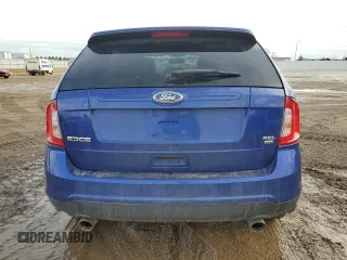 2013 Ford Edge SEL with VIN 2FMDK4JC6DBE27078, listed as a Copart auction lot 46593035 with 64,526 mi miles and Salvage Title. Bid and sale history available at carsss.com. Image 6.